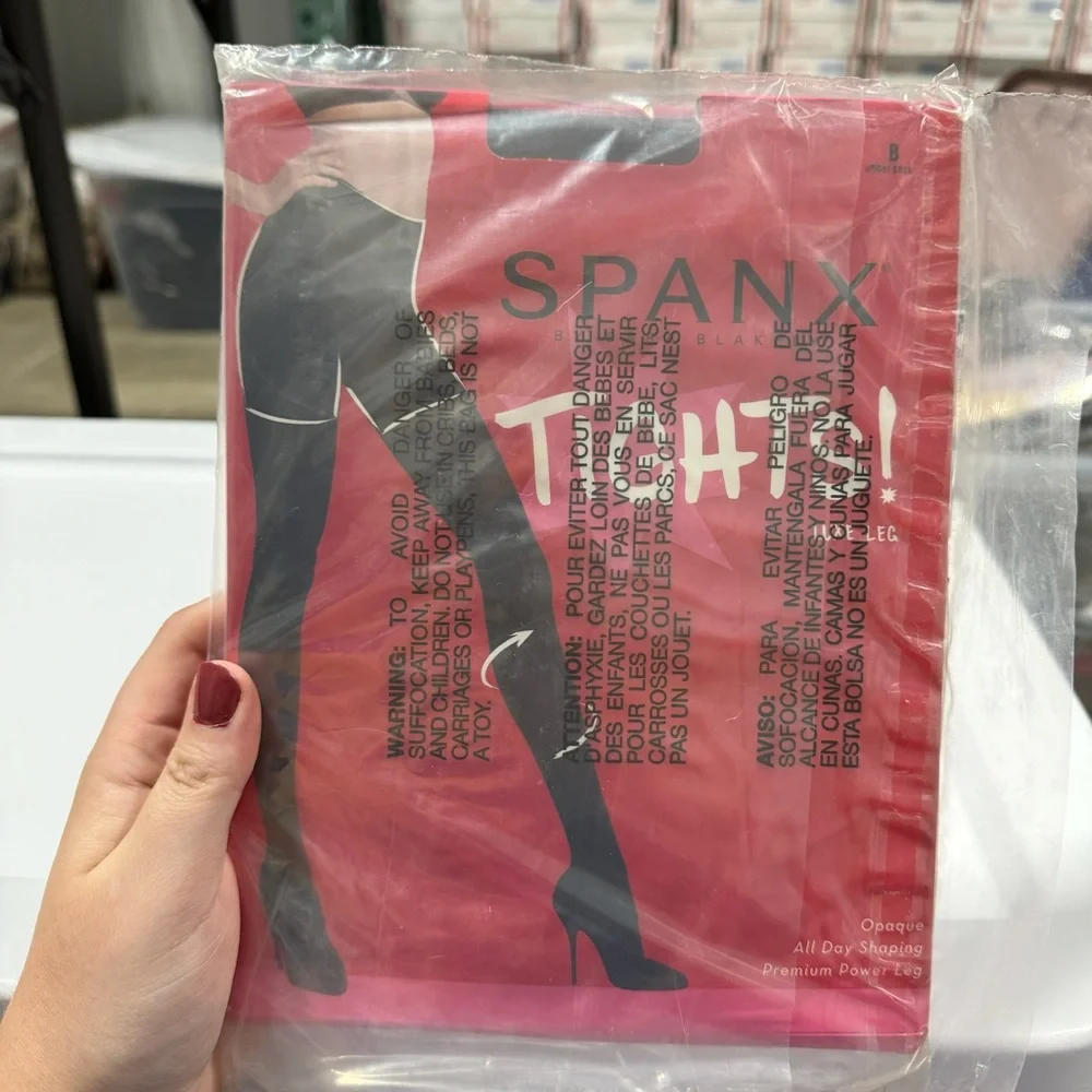 Spanx Luxe Leg Tights Umber Brick Size B
